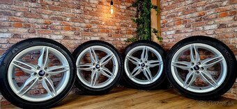Alu R19 5x108 orig. Ford KUGA +zimné pneu 235/45 R19 - 7