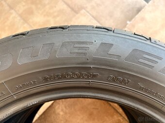 215/60 R17 letne pneu— 2 kusy- - 7