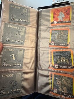 POKEMON 1999 FIRST EDITION stickers GOLD, SILVER, COMMON - 7