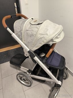 Predám kočík Mutsy i2 (komplet vanička + Športová časť) - 7