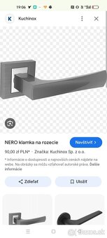 Kľučka na dvere KNE 500A - 7