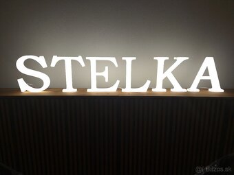 Svetelné písmená na prenájom – vytvorte si vlastný napis - 7