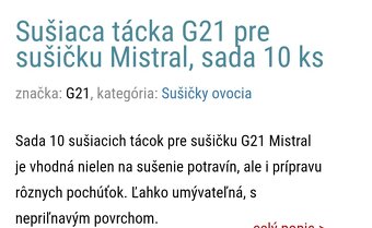 Sušička ovocia - 7