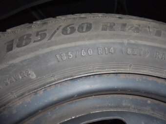 Disky Škoda + pneu 185/60 R14 letné č.17d - 7