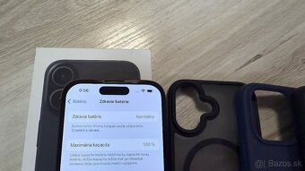 Vymenim iPhone 16 256gb bateria 100% + zaruka + obaly - 7