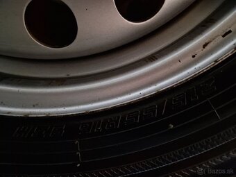 Predam zimne pneumatiky+ disky +OE. puklice 215/55R16 93H - 7