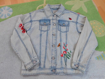 vyšívaná riflová bunda Next veľ. 158 - 7