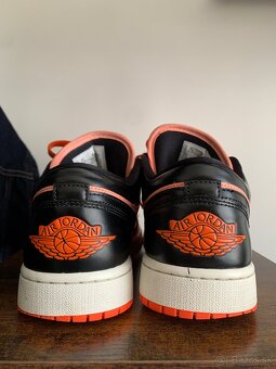 Nike Air Jordan 1 Low “Rush Orange Black” - 7