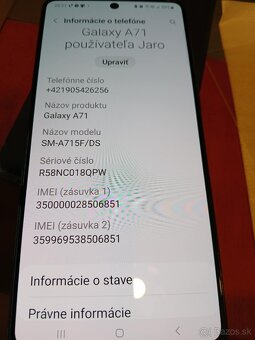Samsung Galaxy A71 128GB - 7