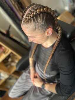 Zapletanie copíkov - afro copíky, boxerské copy, brčky - 7
