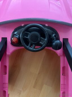 Chodítko Ford Mustang Pink 3v1 - 7