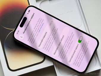 iPhone 14 Pro Gold BATERIE 100% TOP - 7