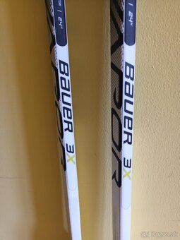 Úplně nové brankárske hokejky, 2 ks,Bauer Vapor 3X, vel."24 - 7