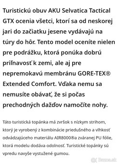 Turistická - taktická obuv AKU Selvatica GTX - 7