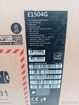 Asus vivobook e1504g - 7