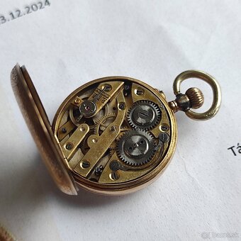 Vreckové hodinky zlato 585 - 7