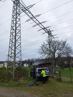 Meranie elektrických stĺpov - doplnenie partie - 7