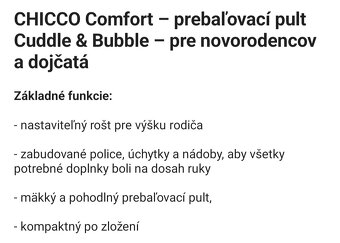 Prebaľovací pult s vaničkou - 7