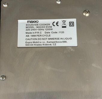 Elektrický hrniec Sous-vide Maxxo SV06 čierny/nerez - 7