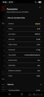 Roboticky vysavac Xiaomi E10 - 7