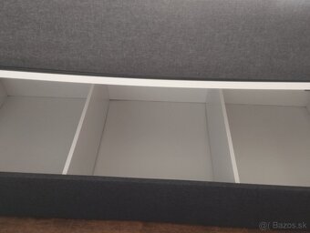 Manželská posteľ Alice - šedá - 7