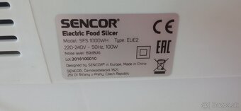 Elektrický krájač Sencor - 7