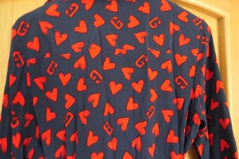 GANT luxusne damske original krasne monogram saty M/L - 7