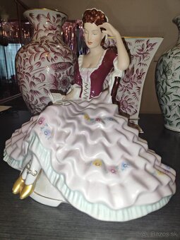 Royal Dux - dáma s knihou- rezervované - 7