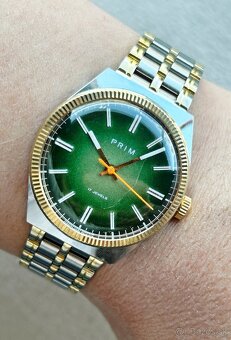 Československé Retro Vintage hodinky PRIM Ala Rolex z 80. ro - 7