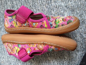 Froddo barefoot tenisky fuchsia Canvas T, velk.28 - 7