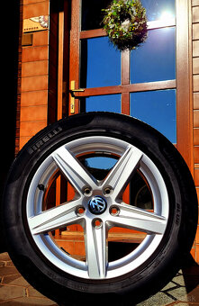 alu R16 5x112 orig. Audi + VW, Škoda Seat, pneu 205/55 TOP - 7