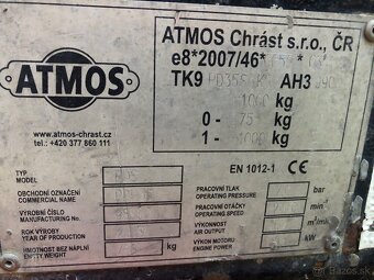 Mobilní skrutkový diesel kompresor Atmos PDP 28 - 7