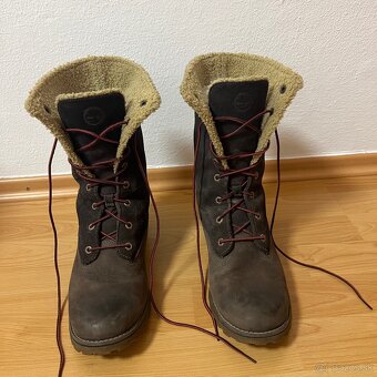 Timberland kožené zimné topánky v. 39,5 - 7
