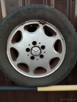 Mercedes Alu disky R15 -Dve sady - 7