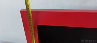 Predám bio krb na stenu – červený - 7