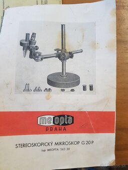 terénny mikroskop MEOPTA - 7