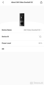 Smart videozvonček 360 Video Doorbel X3 - 7