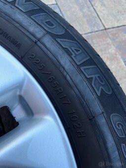 Orig. hliníkové disky Nissan R17, 5x114,3 - 7