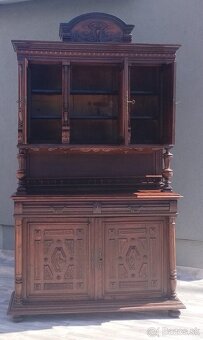 Príborník starožitný – 242 x 140 x 53 cm. - 7