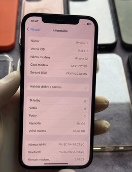 Apple iPhone 12 64 GB Blue / nová batéria - 7