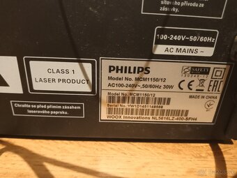 Predám hifi systém Philips MCM 1150/12 - 7