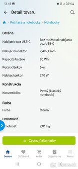 Herný notebook Dell G15 GAMING (5520) - 7
