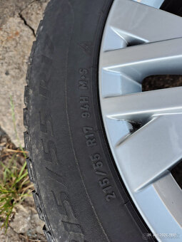Elektrony orig. VW 5x112 R17 Stavanger Alltrack s pneu - 7