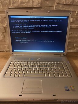 Predám notebook Dell - Inspiron 1520 - bez Windowsu - 7