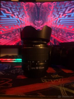 Canon 100D REBEL SL1 +EF-S 18–55mm+EF 50mm f/1.8 STM +Brašňa - 7