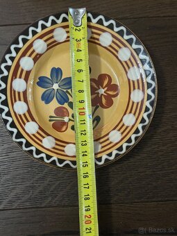Ľudové maĺované taniere Dobšiná - 7