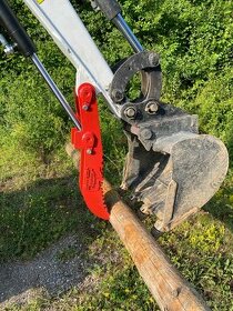 Hydraulický Pridržiavač , palec na bager , minibager , Thumb - 7