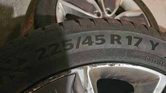 ALU disky Hyundai Ioniq + letné pneu 225/45 R17 - 7