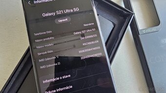 Samsung Galaxy S21 Ultra 256GB - aj výmena - 7