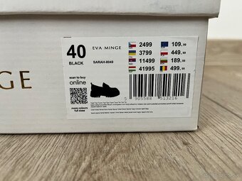 Kožené lordsy Eva Minge, veľkosť 40 - 7